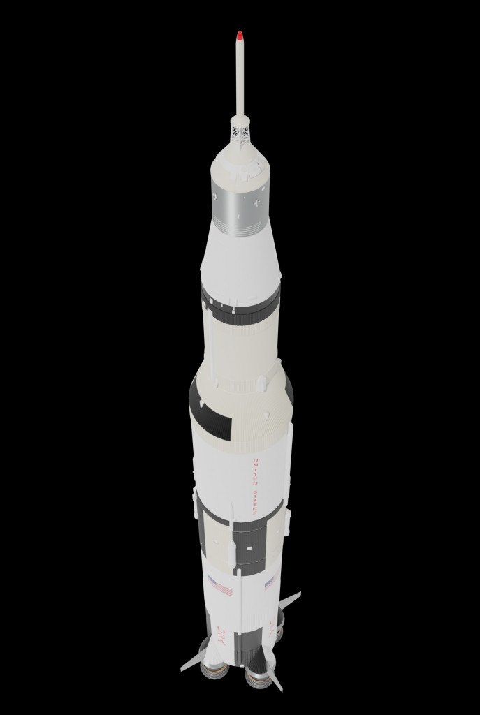 Saturn V rocket preview image 1